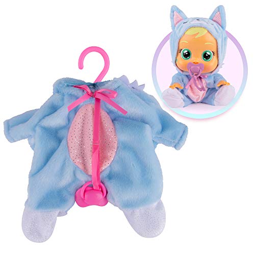Bebes LLORONES Fantasy Schlafanzug Fuchs Blau mit Schnuller, Kleidung für Babys von BEBÉS LLORONES LÁGRIMAS MÁGICAS