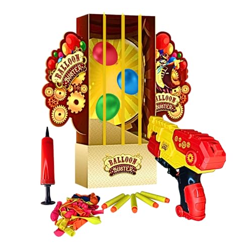 Be Blip – Buster-Ball, Spiele für Kinder, enthält 1 Pistole, Spielzeug Pfeile, Schaumstoff, ab 4 Jahren – Zwei Spielmodi – 2 bis 4 Spieler – Schießspiel, blau von Beblip