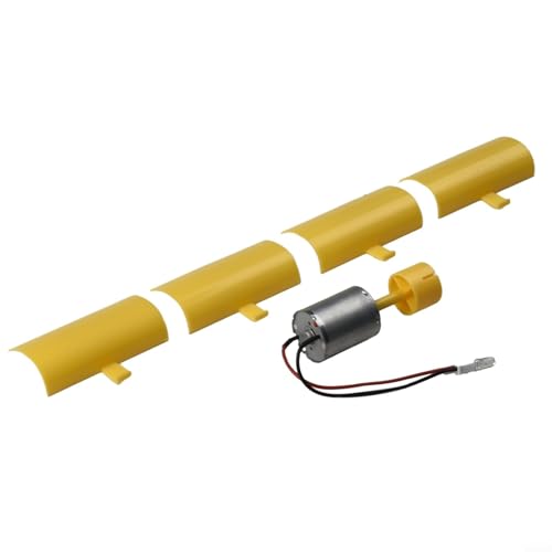Bebykilemi Vertikale Mini-Windturbinen-Generator-Kit mit Kunststoff- und Metallkomponenten, DIY pädagogisches Windkraftmodell für den naturwissenschaftlichen Unterricht, 0,01–5,5 V Ausgang, 100–6000 U von Bebykilemi