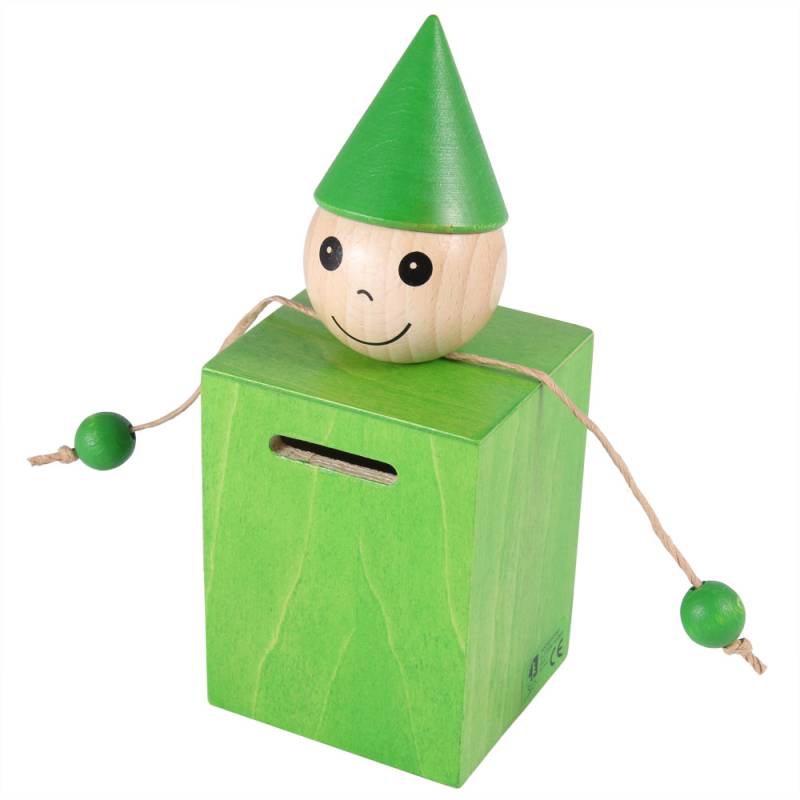 Beck Holzspielzeug - Kinder Holzspardose grün Beck Holzspielzeug - Kinder Holzspardose grün von Beck Holzspielzeug