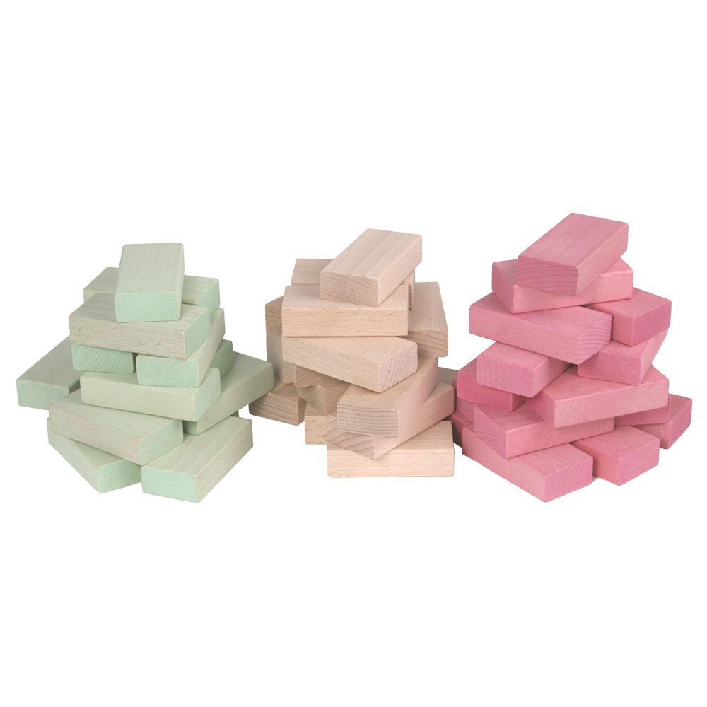 Fröbel-Bausteine Set Pastell Beck Fröbel-Bausteine Set Pastell Beck von Beck Holzspielzeug
