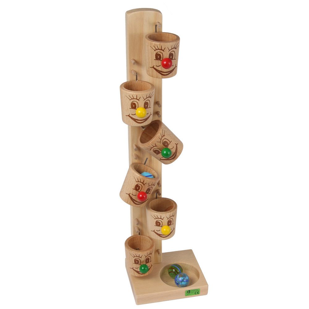 Kullerbecher, "spiel gut", Beck Holzspielzeug. von Beck Holzspielzeug