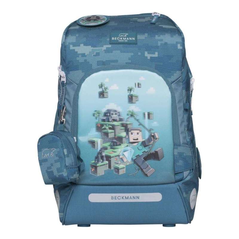 BECKMANN Schulranzen ACTIVE AIR FLX Set 6 tlg für Jungen, Beckmann Designs Jungle Game BECKMANN Schulranzen ACTIVE AIR FLX Set 6 tlg für Jungen, Beckmann Designs Jungle Game von Beckmann