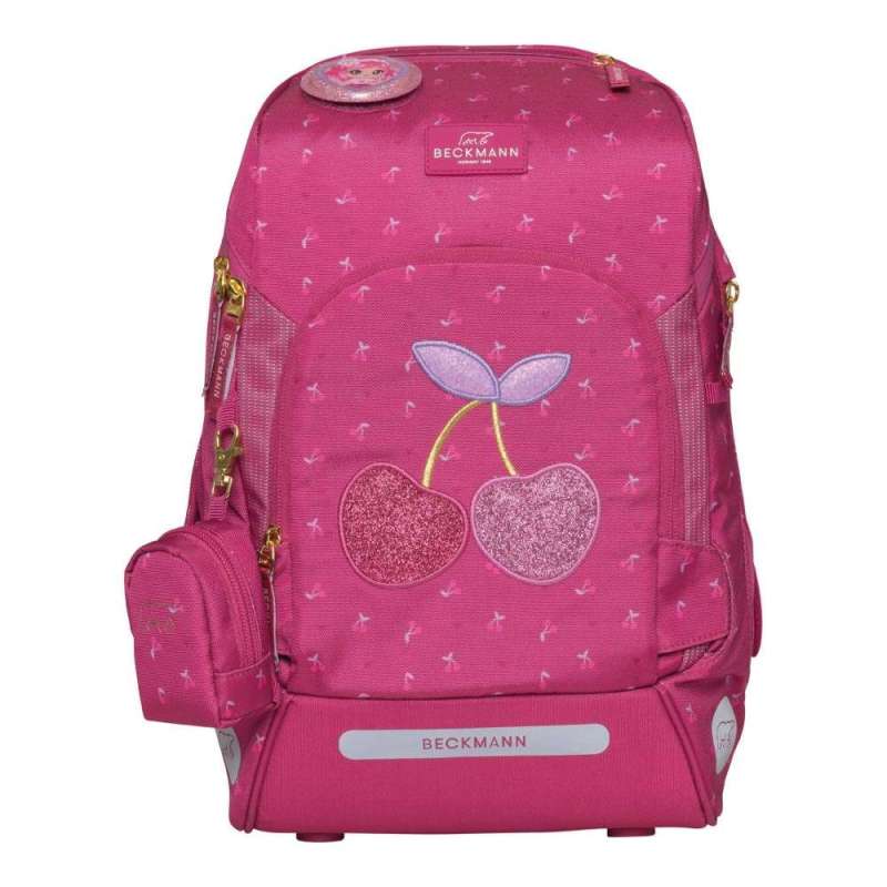 BECKMANN Schulranzen ACTIVE AIR FLX Set 6 tlg für Mädchen, Beckmann Designs Cherry BECKMANN Schulranzen ACTIVE AIR FLX Set 6 tlg für Mädchen, Beckmann Designs Cherry von Beckmann