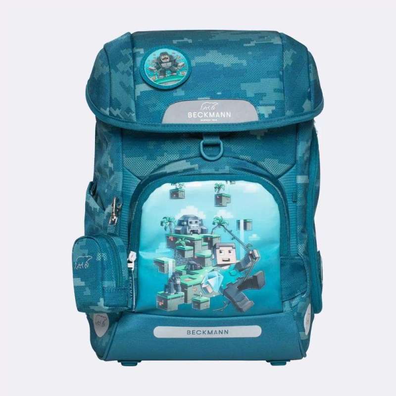 BECKMANN Schulranzen Set AIR PLUS 6 tlg für Jungen, Beckmann Designs Jungle Game BECKMANN Schulranzen Set AIR PLUS 6 tlg für Jungen, Beckmann Designs Jungle Game von Beckmann