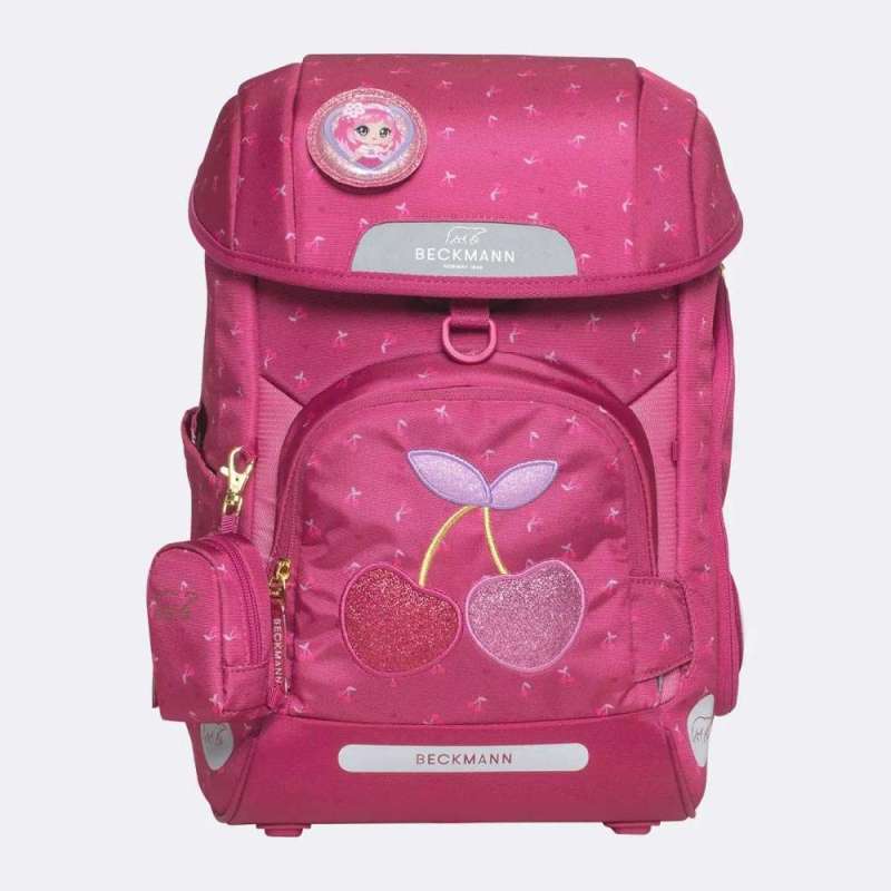 BECKMANN Schulranzen Set AIR PLUS 6 tlg für Mädchen, Beckmann Designs Cherry BECKMANN Schulranzen Set AIR PLUS 6 tlg für Mädchen, Beckmann Designs Cherry von Beckmann