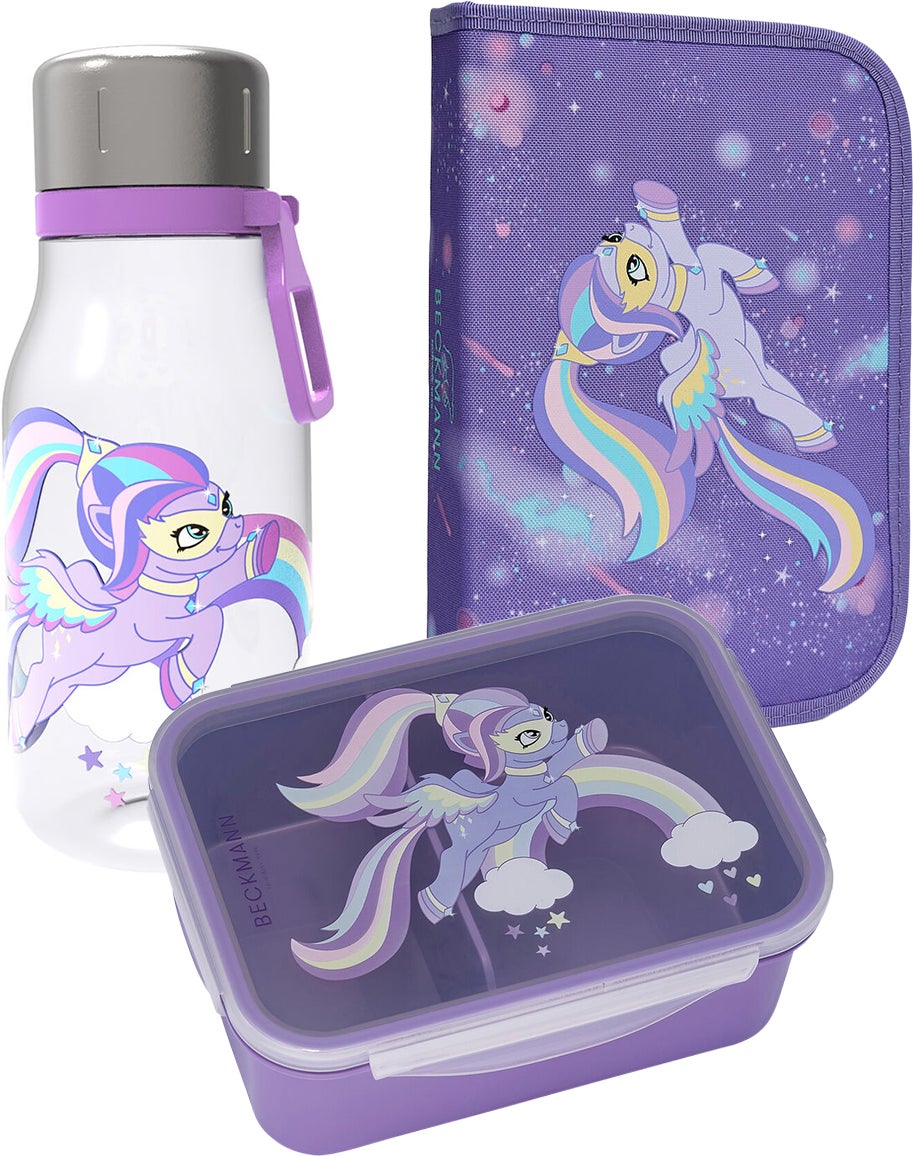 Beckmann Federmäppchen, Flasche & Brotdose, Super Pony Beckmann Federmäppchen, Flasche & Brotdose, Super Pony von Beckmann
