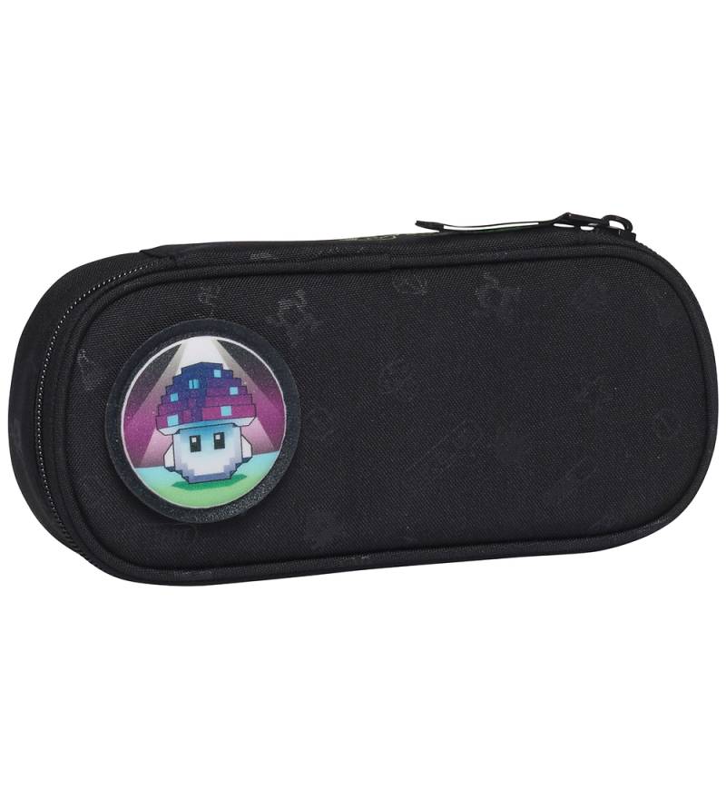 Beckmann Federmäppchen - Pixel/Schwarz - Beckmann - One Size - Federmäppchen von Beckmann