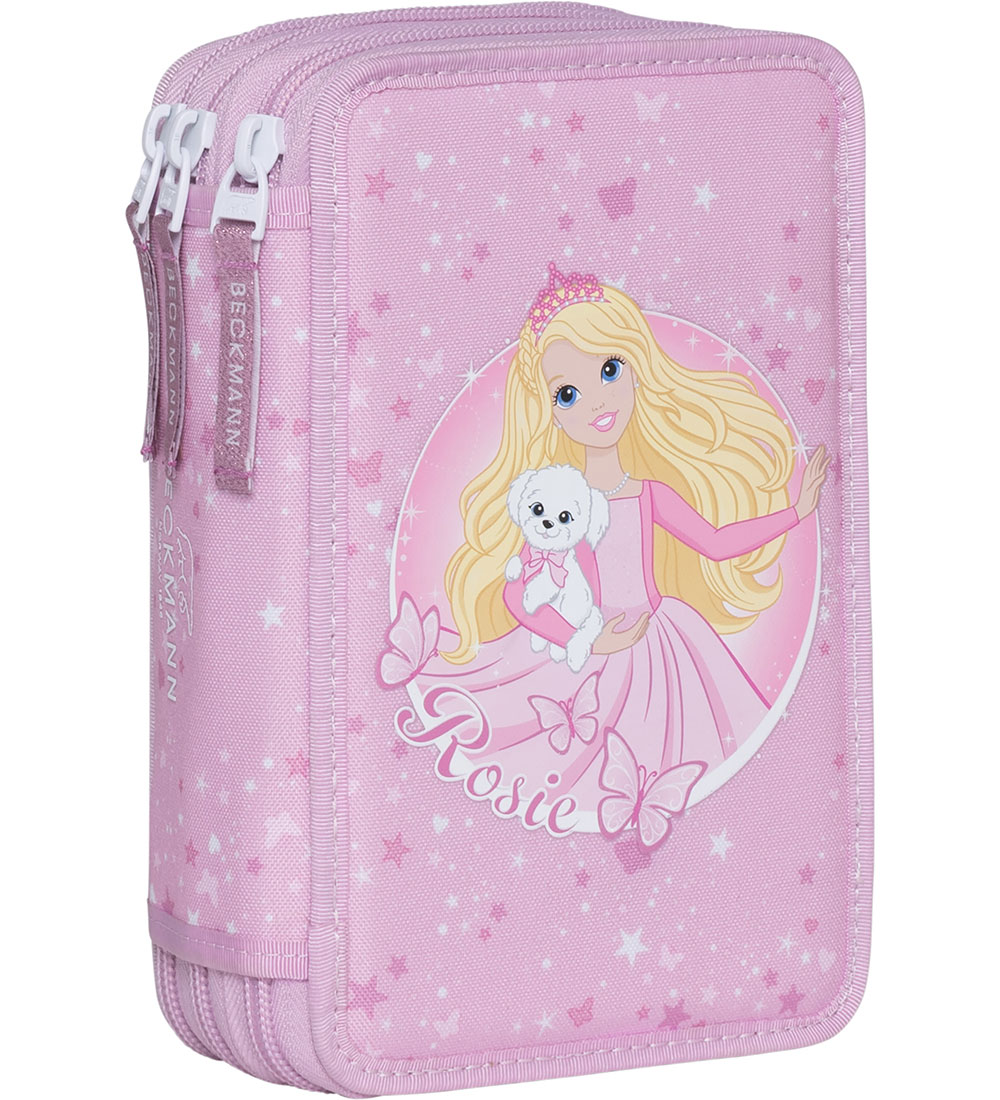 Beckmann Federmäppchen m. Inhalt - Rosie - Pink - Beckmann - One Size - Federmäppchen Beckmann Federmäppchen m. Inhalt - Rosie - Pink - Beckmann - One Size - Federmäppchen von Beckmann