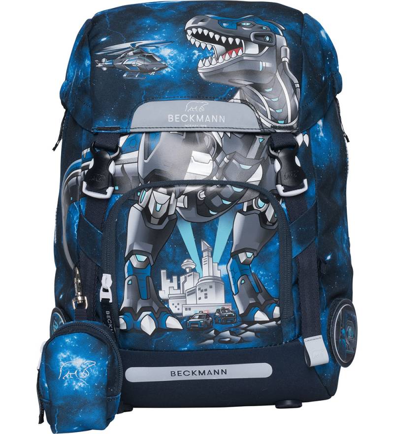 Beckmann Schulranzen - Classic+ - Tech Rex - Schwarz - Beckmann - One Size - Schulranzen Beckmann Schulranzen - Classic+ - Tech Rex - Schwarz - Beckmann - One Size - Schulranzen von Beckmann