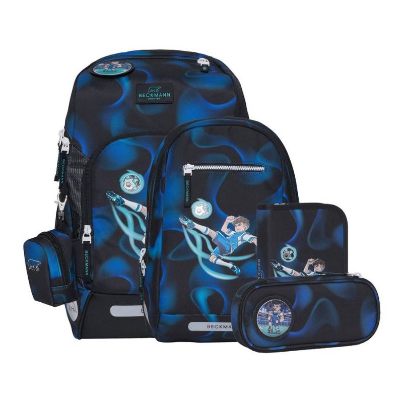 Beckmann Schulranzen-Set Active Air FLX Magic League 6tlg. von Beckmann