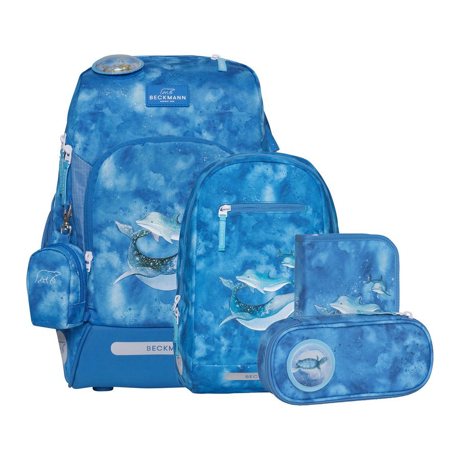 Beckmann Schulranzen-Set Active Air FLX Ocean 6tlg. von Beckmann
