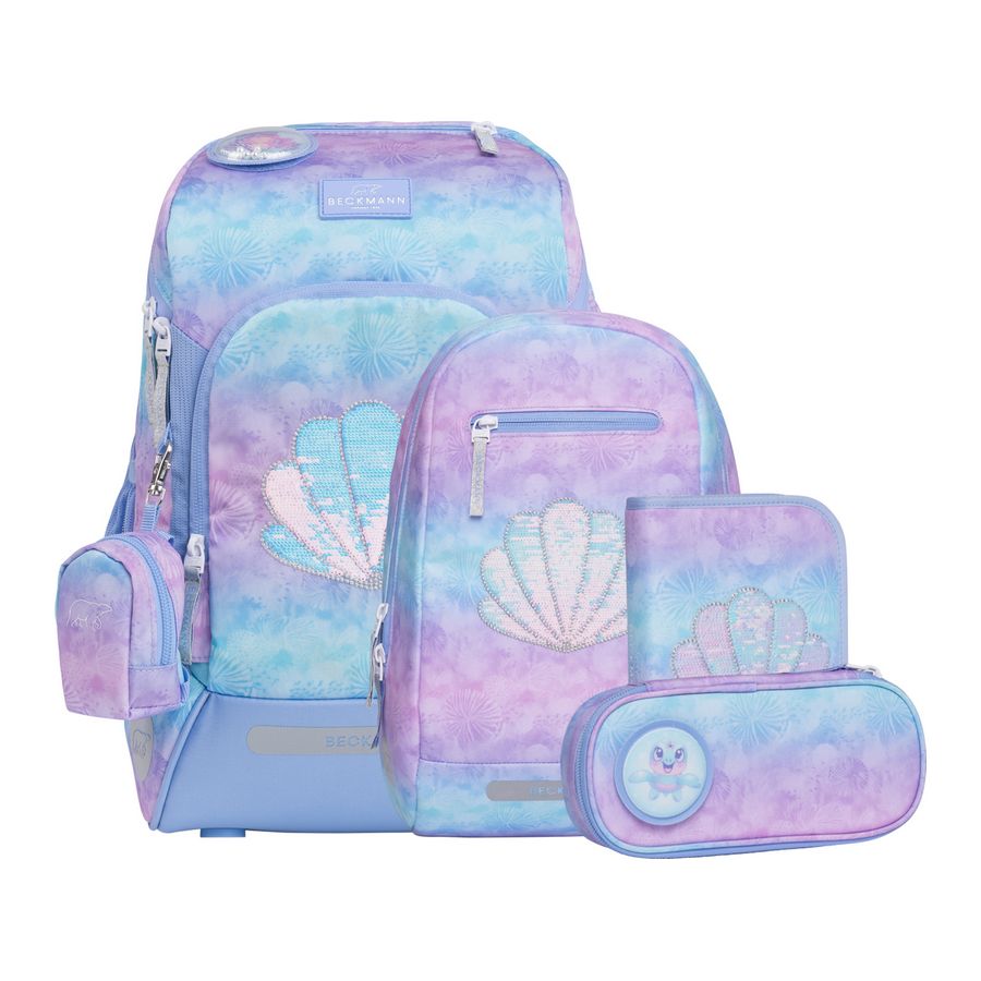Beckmann Schulranzen-Set Active Air FLX Seashell 6tlg. Beckmann Schulranzen-Set Active Air FLX Seashell 6tlg. von Beckmann