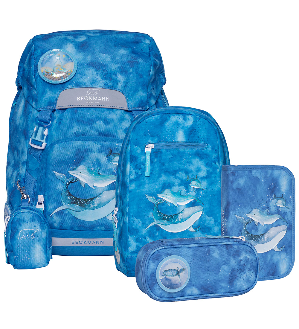 Beckmann Schulranzen-Set - Classic+ - Ocean - Beckmann - One Size - Schulranzen Beckmann Schulranzen-Set - Classic+ - Ocean - Beckmann - One Size - Schulranzen von Beckmann