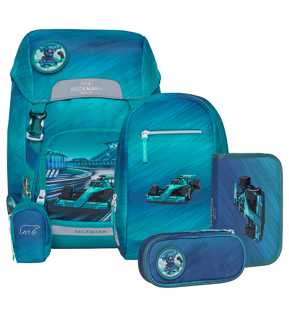 Beckmann Schulranzen-Set - Classic+ - Rennen - Beckmann - One Size - Schulranzen Beckmann Schulranzen-Set - Classic+ - Rennen - Beckmann - One Size - Schulranzen von Beckmann