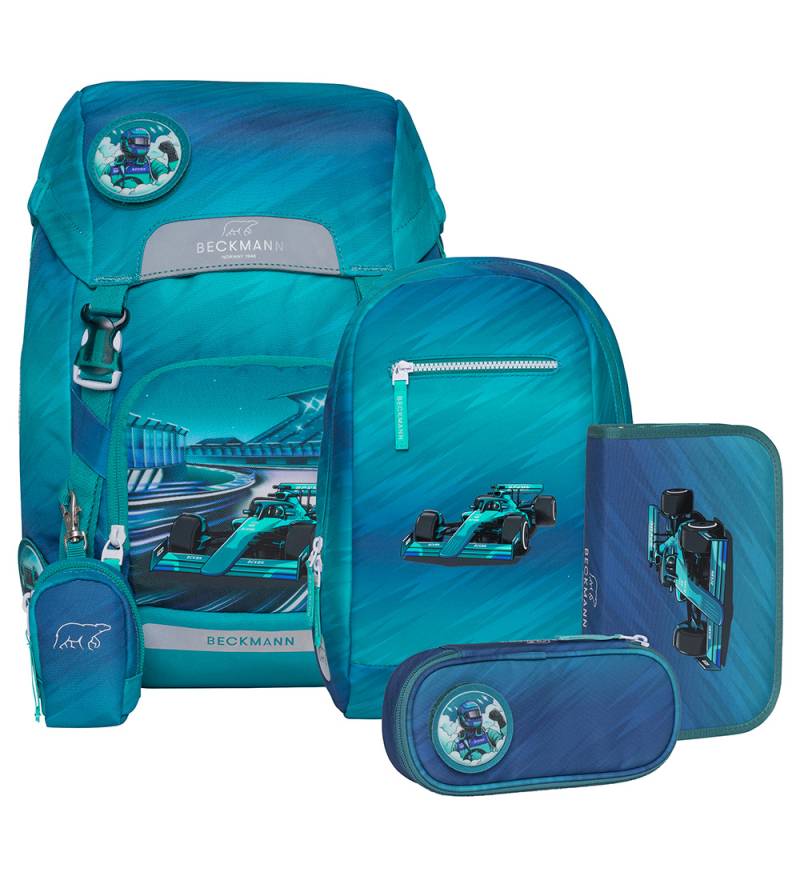 Beckmann Schulranzen-Set - Classic+ - Rennen - Beckmann - One Size - Schulranzen Beckmann Schulranzen-Set - Classic+ - Rennen - Beckmann - One Size - Schulranzen von Beckmann