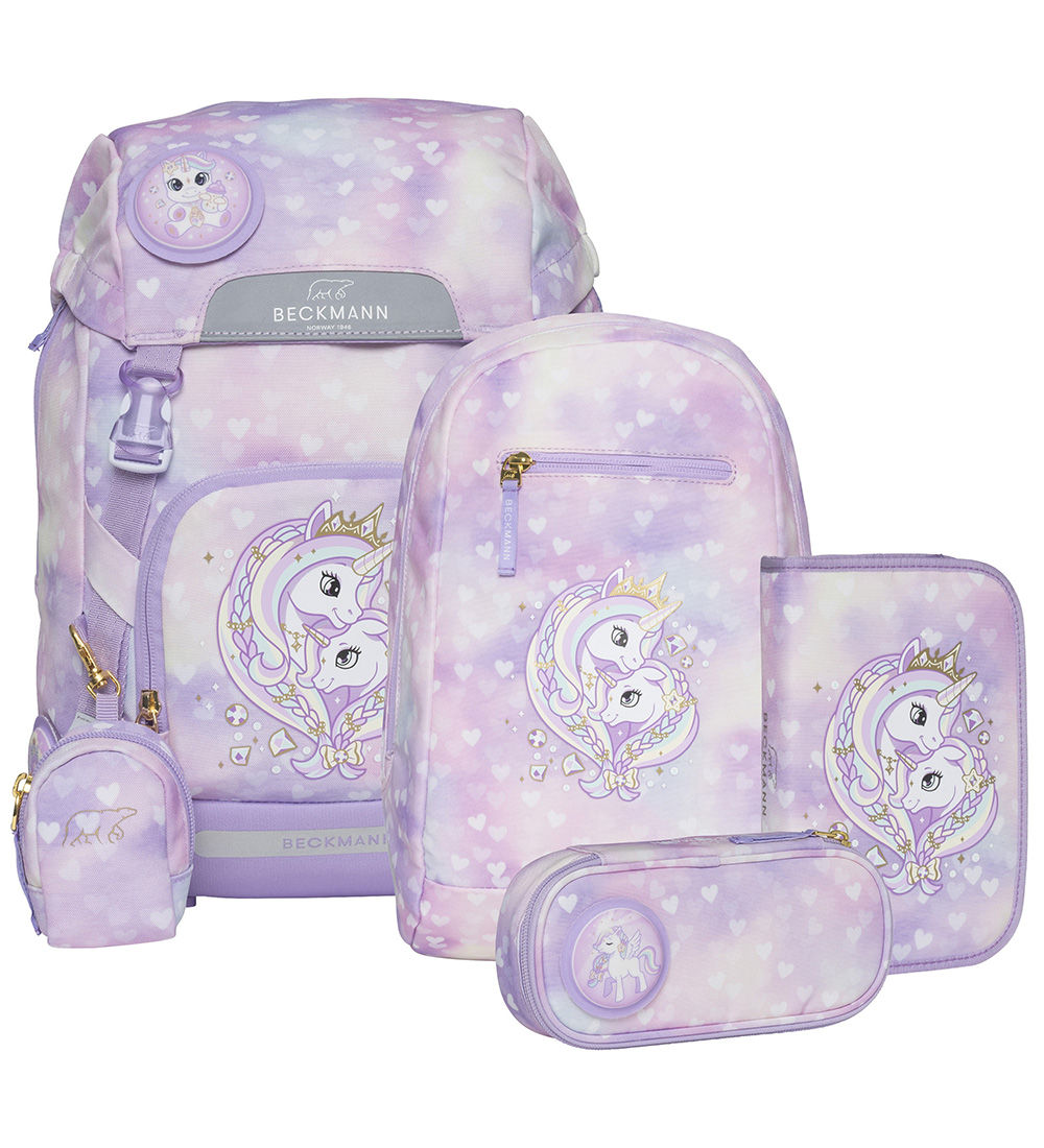 Beckmann Schulranzen-Set - Classic+ - Unicorn Princess - Beckmann - One Size - Schulranzen Beckmann Schulranzen-Set - Classic+ - Unicorn Princess - Beckmann - One Size - Schulranzen von Beckmann