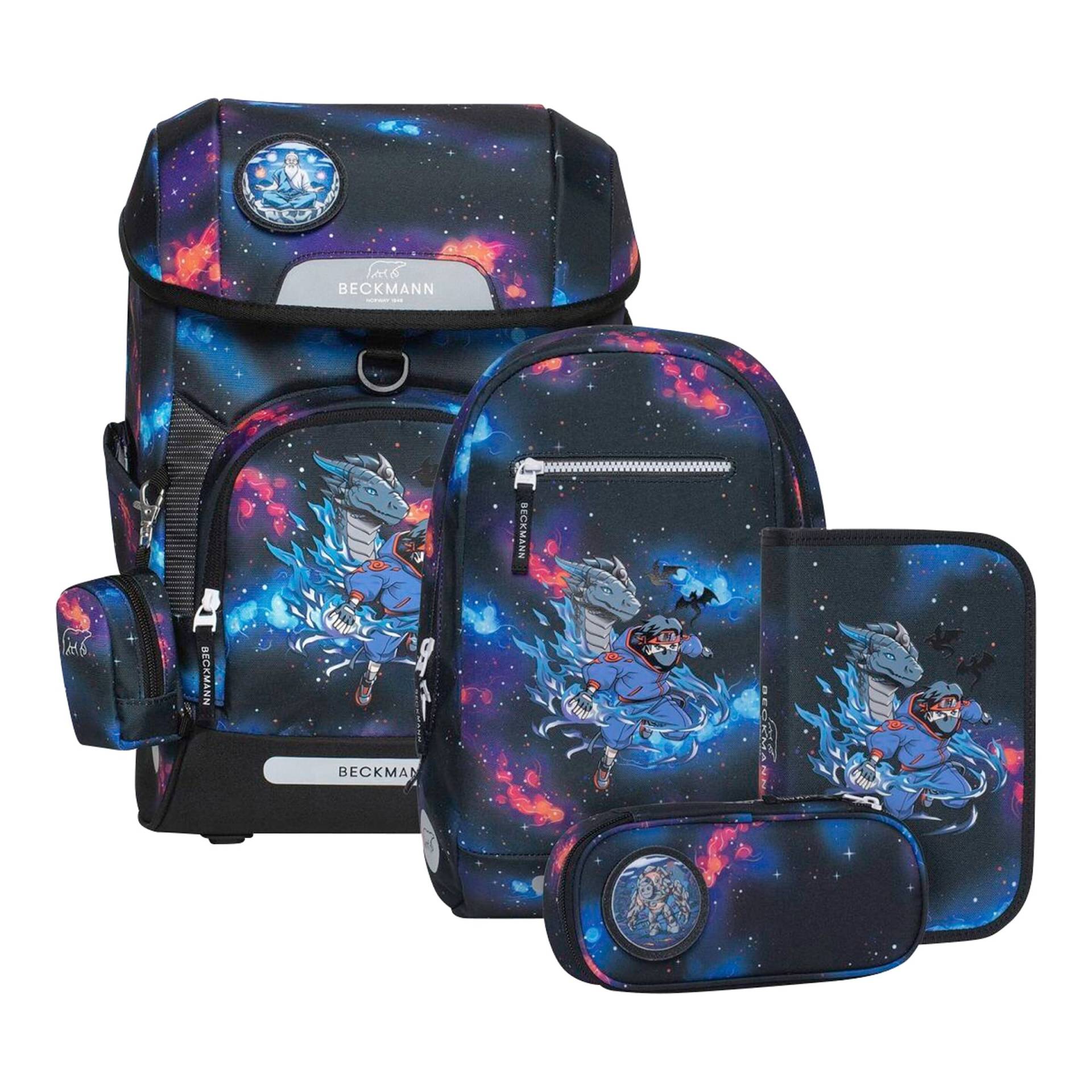 Beckmann Schulranzen-Set Plus Air 6-tlg. Beckmann Schulranzen-Set Plus Air 6-tlg. von Beckmann