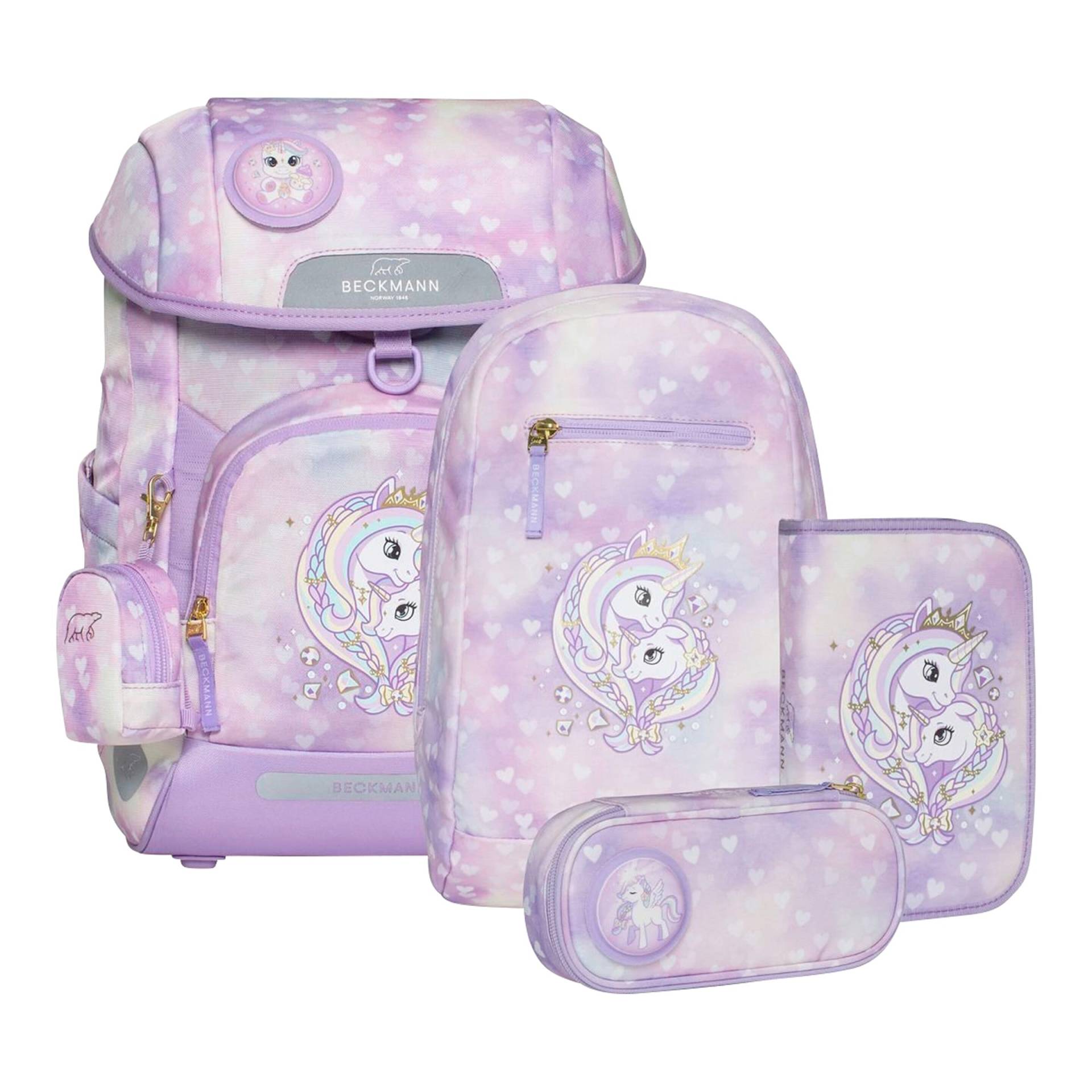 Beckmann Schulranzen-Set Plus Air 6-tlg. von Beckmann