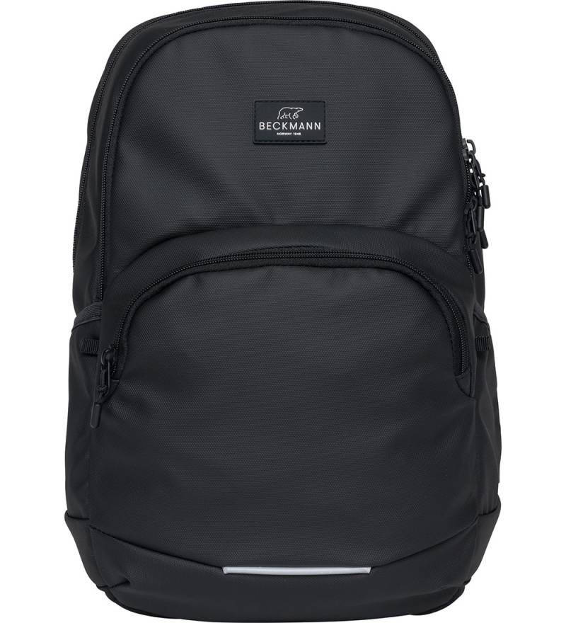 Beckmann Schulranzen - Sport Junior - Black Coated - Schwarz - Beckmann - One Size - Schulranzen von Beckmann