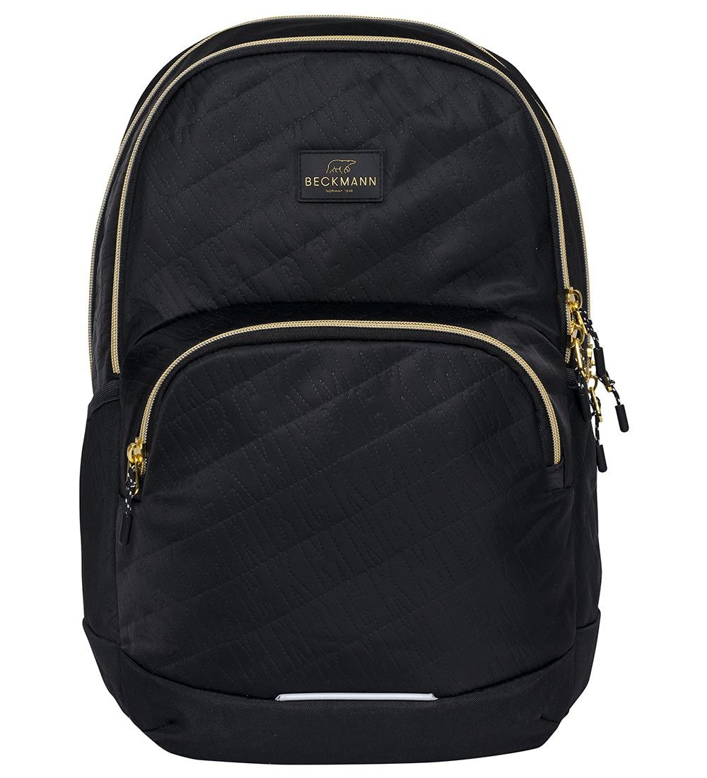 Beckmann Schulranzen - Sport Junior - Black Gold - Beckmann - One Size - Schulranzen Beckmann Schulranzen - Sport Junior - Black Gold - Beckmann - One Size - Schulranzen von Beckmann