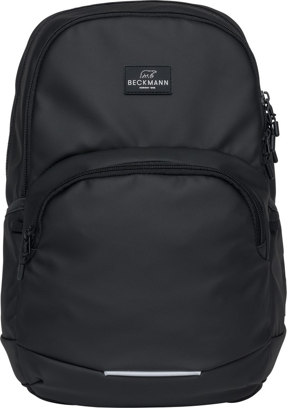 Beckmann Schulrucksack Sport Junior Black Coated von Beckmann