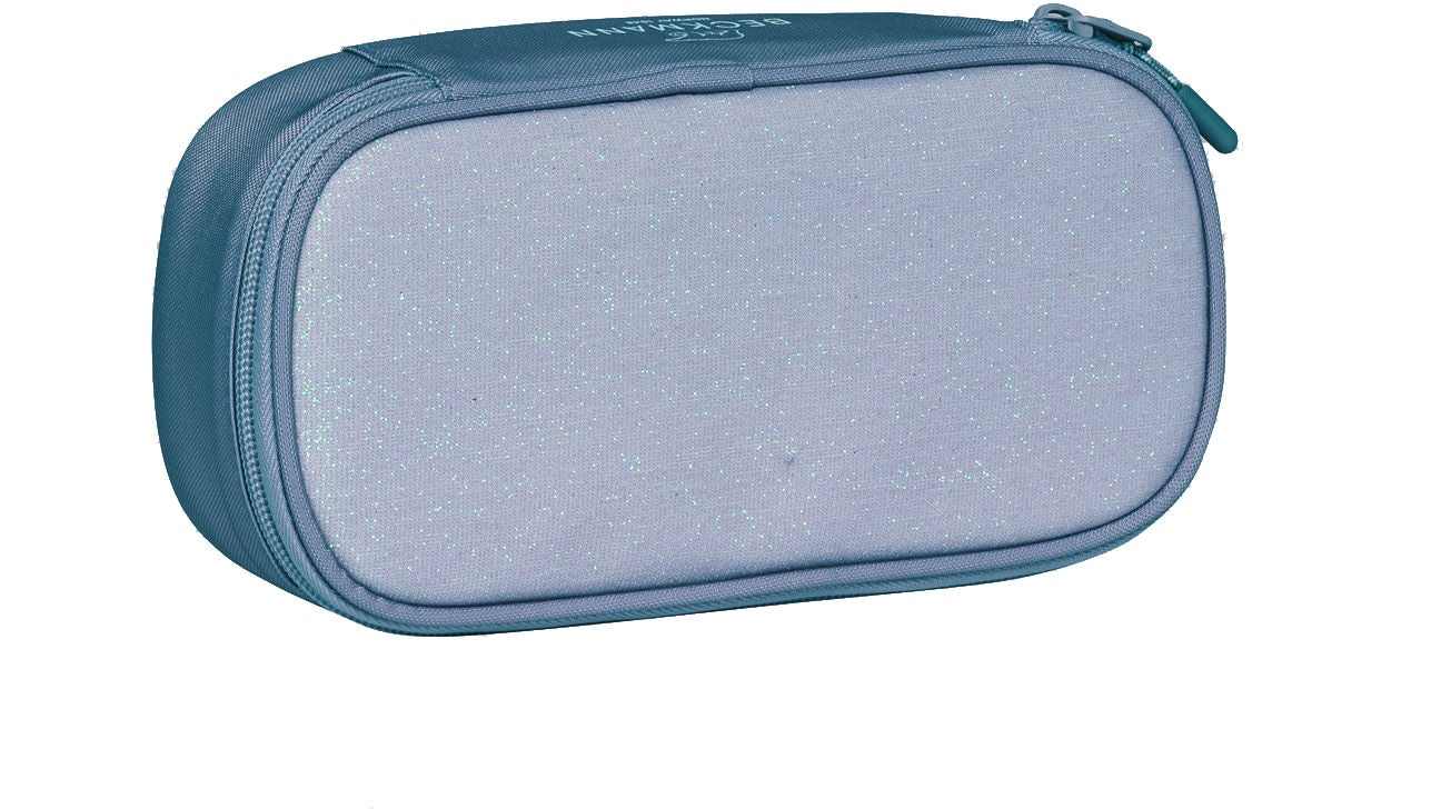 Beckmann Sport Jr Federmäppchen, Blue Glitter Beckmann Sport Jr Federmäppchen, Blue Glitter von Beckmann