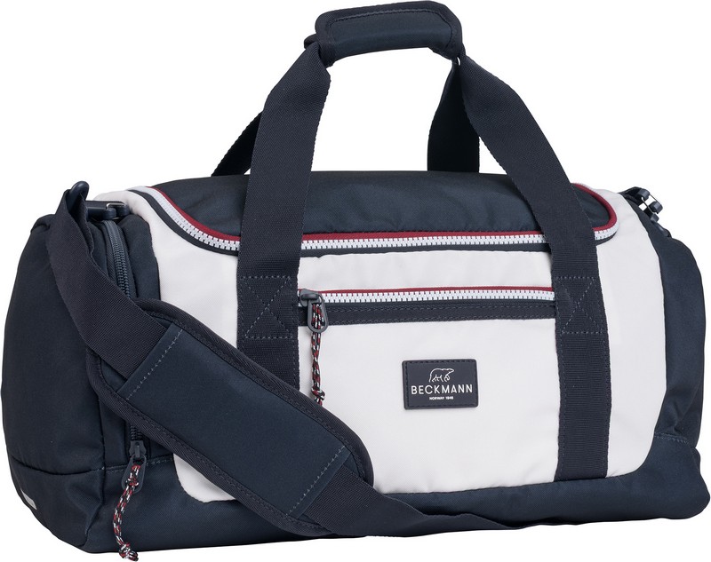 Beckmann Sporttasche Navy White von Beckmann