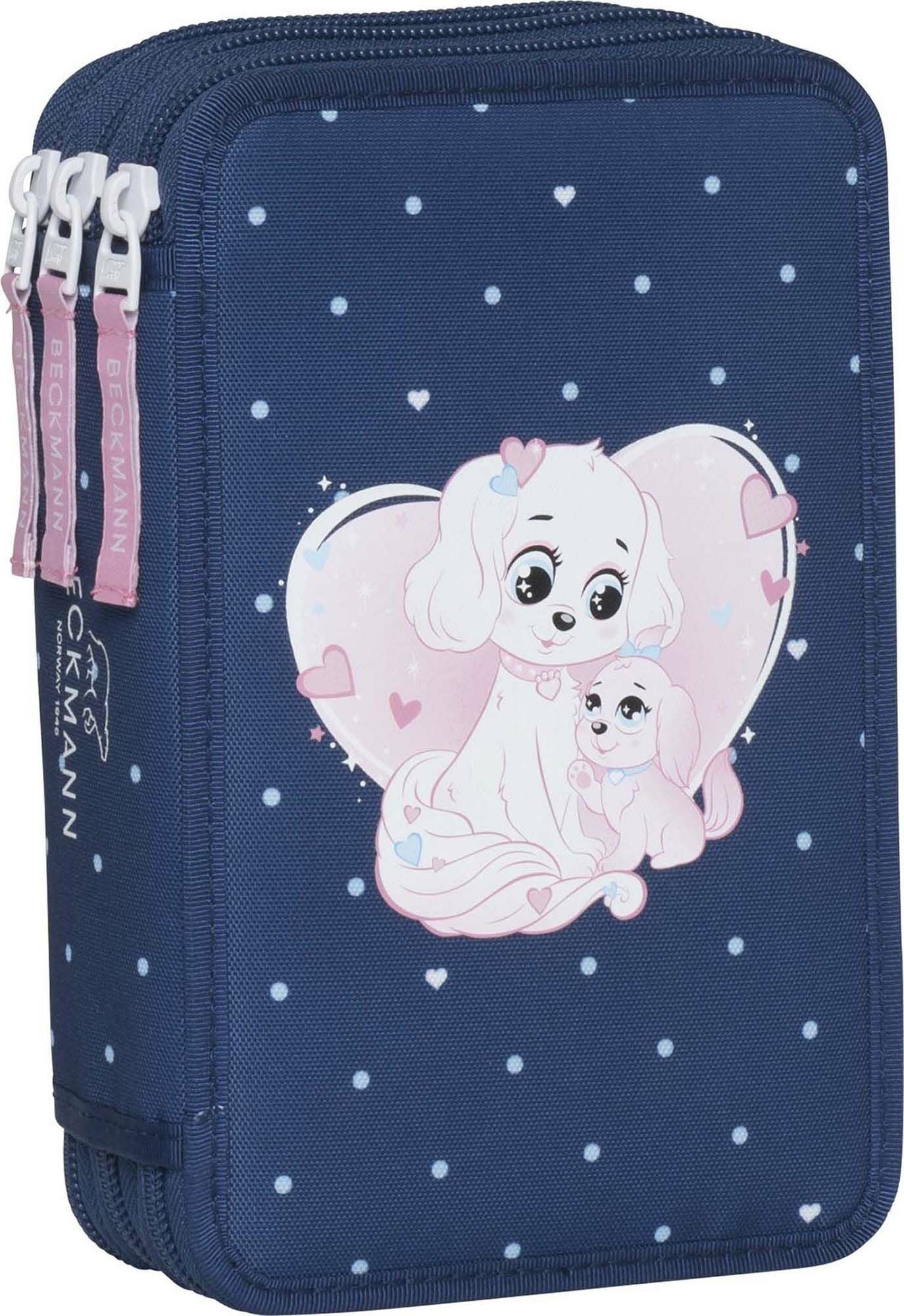 Beckmann Federmäppchen Dreifach, Pet Friends Blue Beckmann Federmäppchen Dreifach, Pet Friends Blue von Beckmann