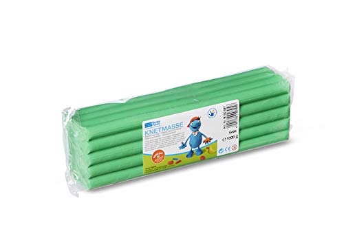 Becks Plastilin B100497 Knete, grün,1000 g von Becks Plastilin