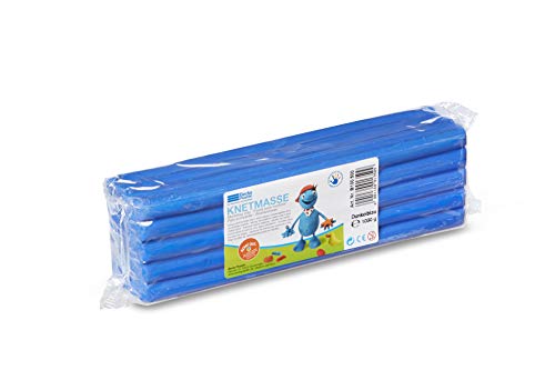 Becks Plastilin B100499 Knete,blau, 1000 g von Becks Plastilin