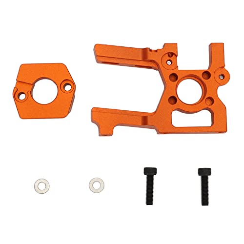 Bediffer RC-Car-Motorhalterung, Strapazierfähige, Verschleißfeste Orangefarbene Dekorative Motorhalterung für DBX07 von Bediffer