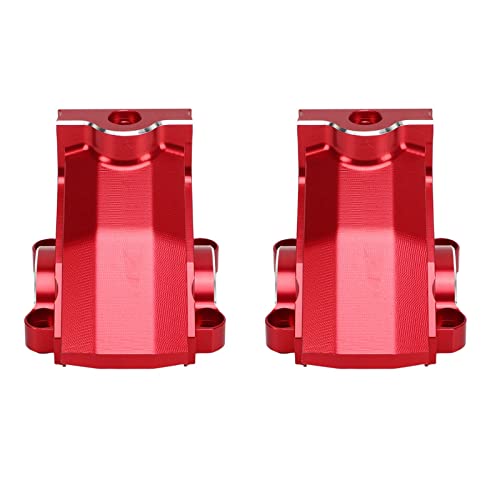 Bediffer RC-Getriebegehäuse, Einfache Installation, 2 Stück, Tragbares Ersatz-RC-Car-Getriebe für RC-Car (Rot) von Bediffer