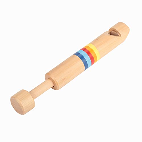 Kinderspielzeugflöte Holzflöte Kinderspielzeugflöte für Kinder Kinder Anfänger, Schlagzeug von Bediffer