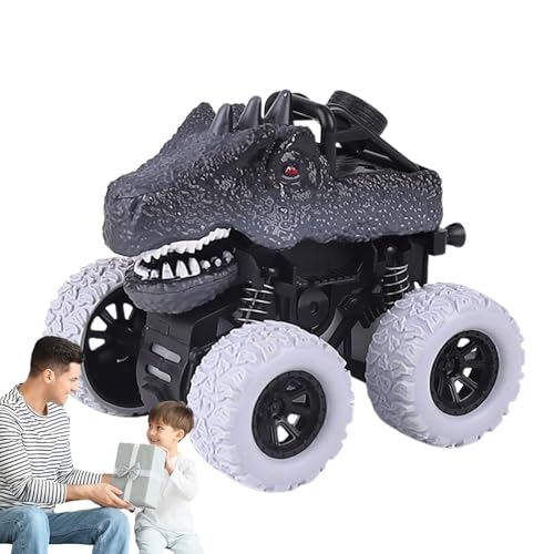 Beedozo Reibungsautos - Pädagogische Dinosaurierautos | Tierautospielzeug für Kinder Jungen und Mädchen im Alter von 3–8 Jahren, Reibungsspielzeug, Dinosaurierspielzeug, Geschenke für Geburtstags von Beedozo