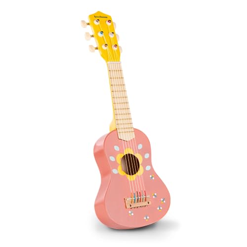 Beeloom - Holzgitarre, Gitarrist, Kinderspielzeug, Kindermusikinstrument, pädagogisches Ukulele-Spielzeug, fantasievolles symbolisches Spiel, Farbe Rot Beeloom - Holzgitarre, Gitarrist, Kinderspielzeug, Kindermusikinstrument, pädagogisches Ukulele-Spielzeug, fantasievolles symbolisches Spiel, Farbe Rot von Beeloom
