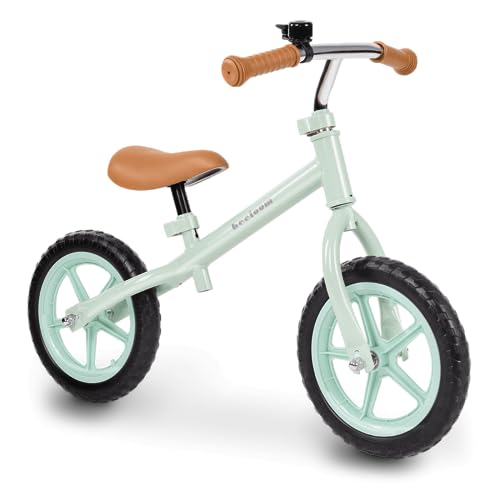 Beeloom - Mint Bike, Kinderfahrrad ohne Pedale, Aluminium, grün, Balance Ride-On, Verstellbarer Sitz und Lenker, für Kinder ab 2 Jahren Beeloom - Mint Bike, Kinderfahrrad ohne Pedale, Aluminium, grün, Balance Ride-On, Verstellbarer Sitz und Lenker, für Kinder ab 2 Jahren von Beeloom