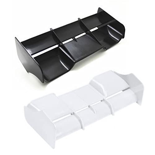 2 Stück 1:8 RC Cars RC Kunststoff Nylon Heckflügel für 1/8 Maßstab Nitro BuggyTruck Fernbedienung – Schwarz & Weiß 2 Stück 1:8 RC Cars RC Kunststoff Nylon Heckflügel für 1/8 Maßstab Nitro BuggyTruck Fernbedienung – Schwarz & Weiß von Beelooom