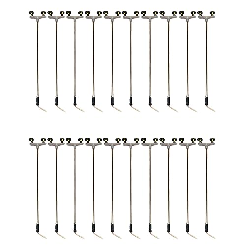 Beelooom 20 Stücke 2LED Straßen Lampe 1: 100 Ho Skala Straßen Laterne Landschaft Mini Laternen Pfahl für Sand Tisch Modell 2 Beelooom 20 Stücke 2LED Straßen Lampe 1: 100 Ho Skala Straßen Laterne Landschaft Mini Laternen Pfahl für Sand Tisch Modell 2 von Beelooom