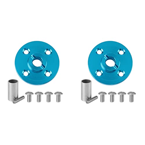 Beelooom 2X Metall Haupt Getriebe Kombinierer Zahnräder Adapter für TT-02 TT02 1/10 RC Auto Upgrade Teile,Blau von Beelooom