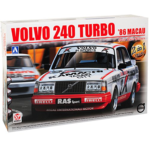 Beemax Volvo 240 Turbo 1986 Macau 1974-1993 24012 Nr 16 Kit Bausatz 1/24 Aoshima Modell Auto von Beemax