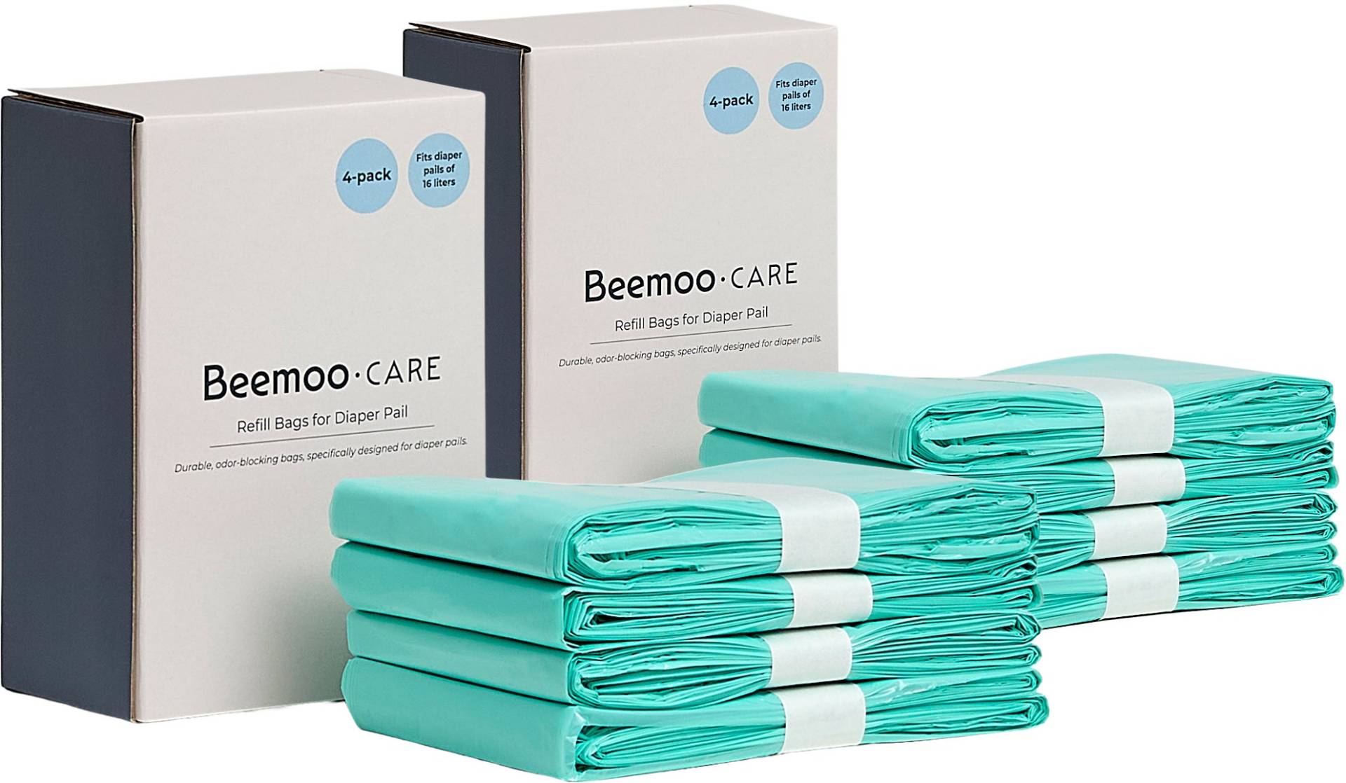 Beemoo CARE 8er-Pack Windelbeutel für Windeleimer Beemoo CARE 8er-Pack Windelbeutel für Windeleimer von Beemoo
