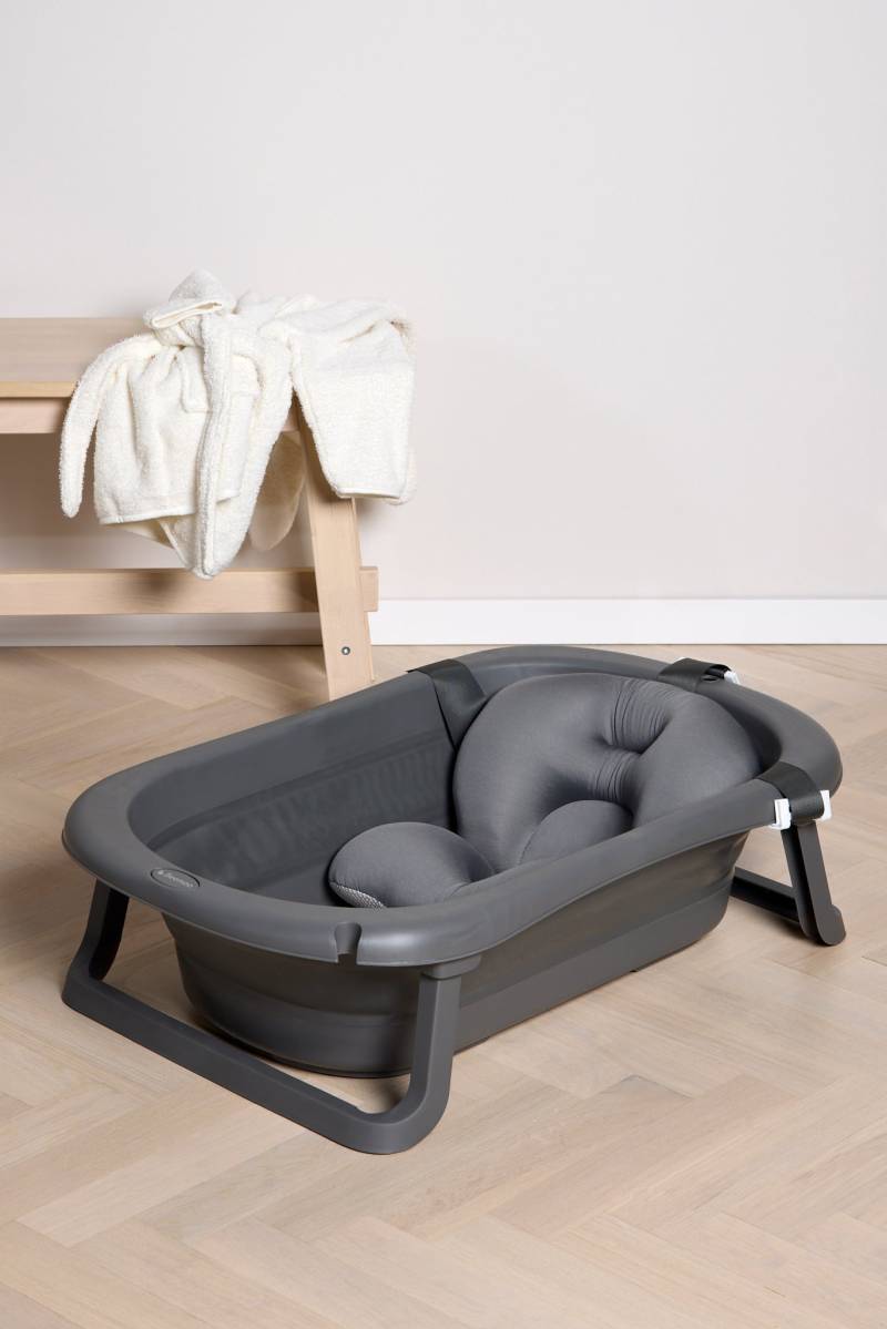Beemoo CARE Assist Badewanne inkl. Badestütze, Deep Grey von Beemoo