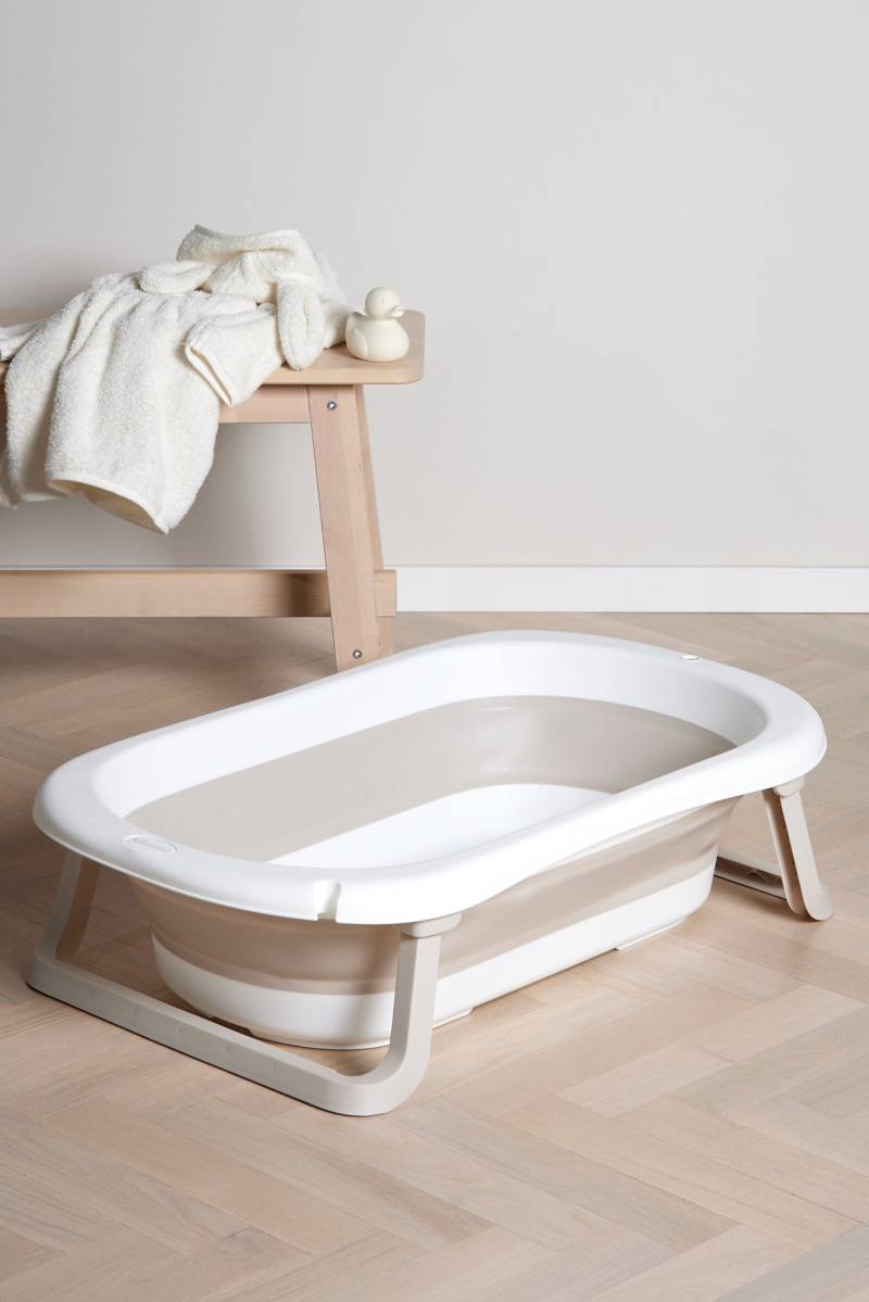 Beemoo CARE Assist Faltbare Badewanne, White/Beige von Beemoo