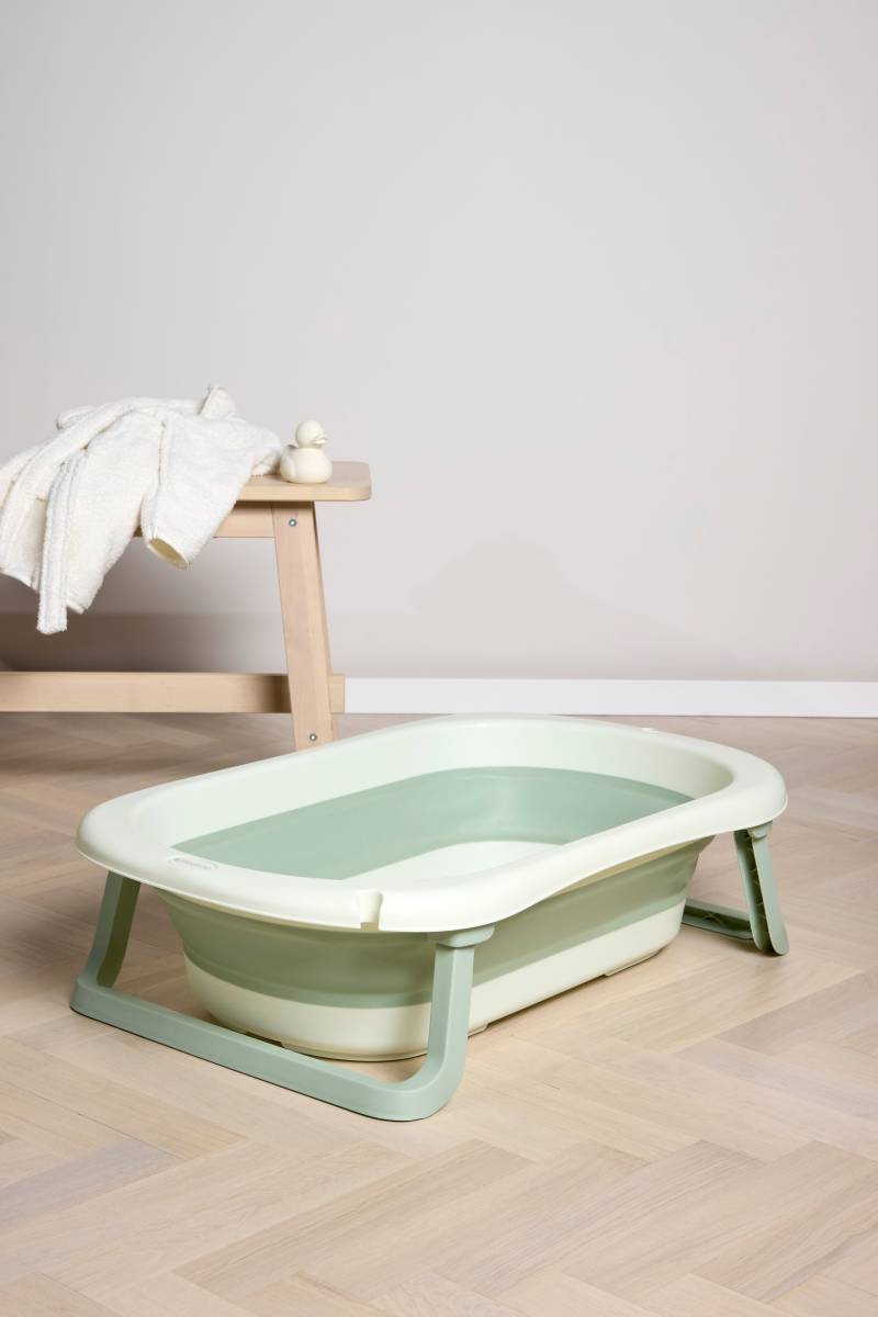 Beemoo CARE Assist Faltbare Badewanne, Soft Green von Beemoo