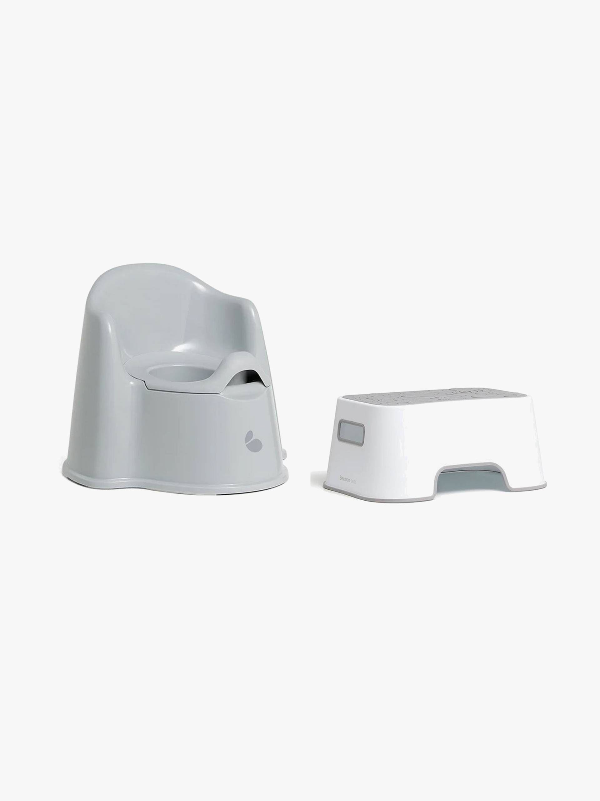 Beemoo CARE Assist Töpfchen &  Hocker, White/Grey von Beemoo