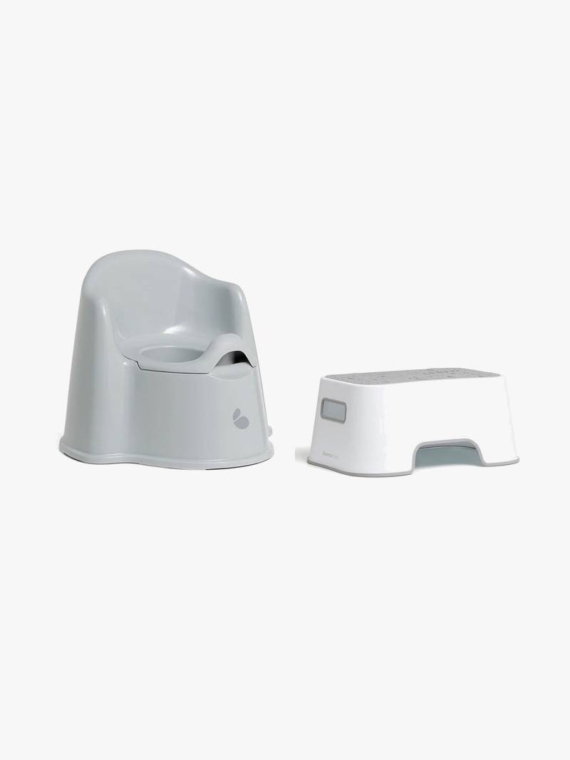 Beemoo CARE Assist Töpfchen &  Hocker, White/Grey von Beemoo