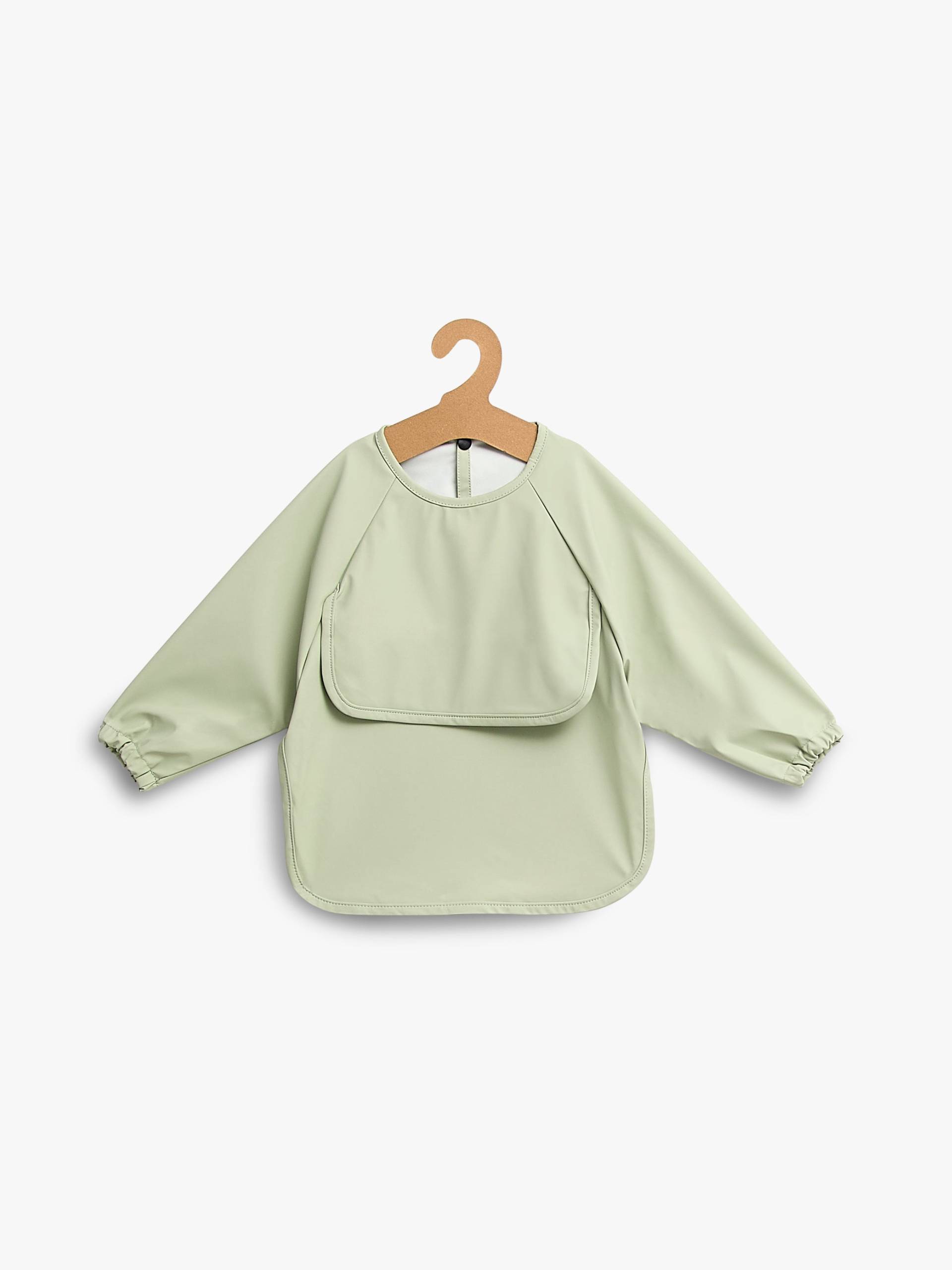 Beemoo CARE Bib Langärmliges Lätzchen, Soft Green Beemoo CARE Bib Langärmliges Lätzchen, Soft Green von Beemoo