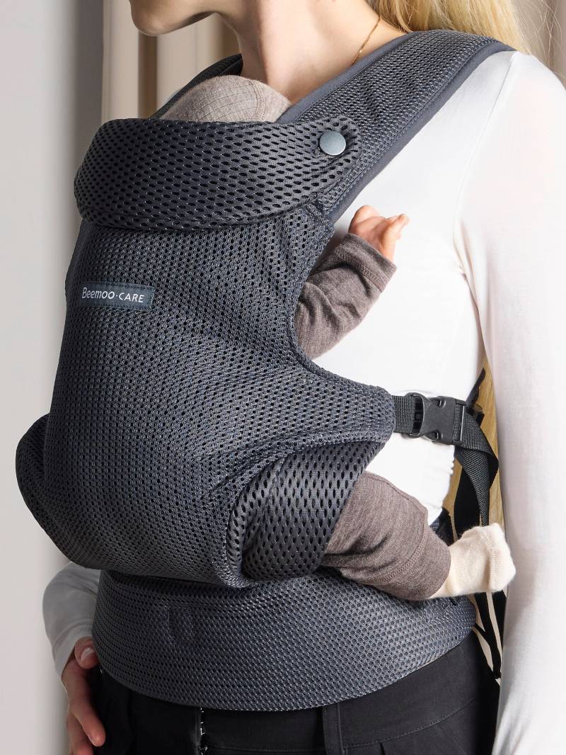 Beemoo CARE Core Babytrage, Grey Mesh Beemoo CARE Core Babytrage, Grey Mesh von Beemoo