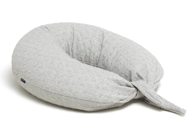 Beemoo CARE Cozy Umstands- und Stillkissen, Hearted Grey von Beemoo